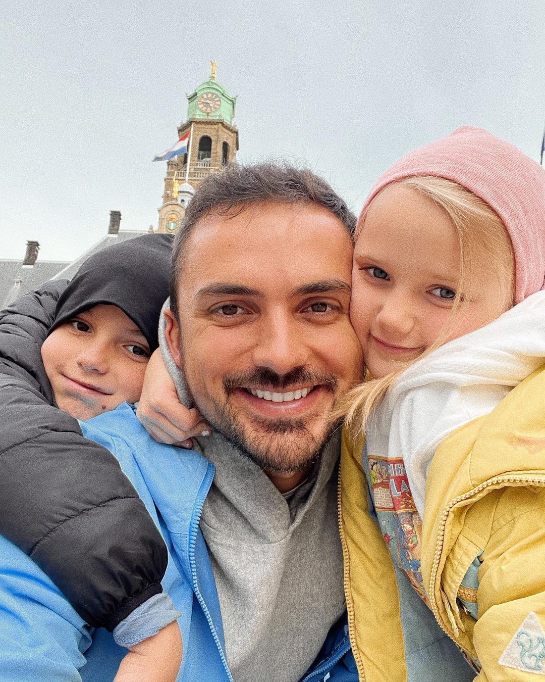  Ексчоловік Слави Камінської з дітьми / Фото: instagram.com/edgar_kaminskyi 
