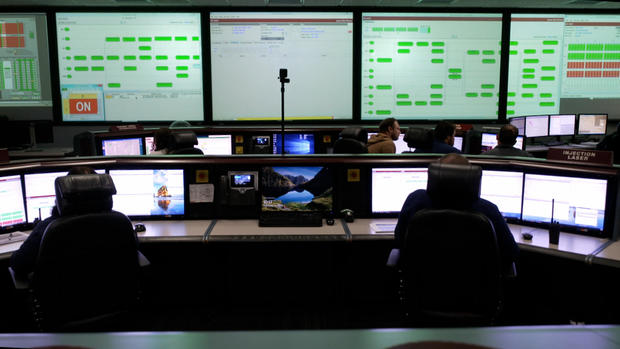 Диспетчерський пункт на національному підземному сховищі Диспетчерський пункт на національному підземному сховищі